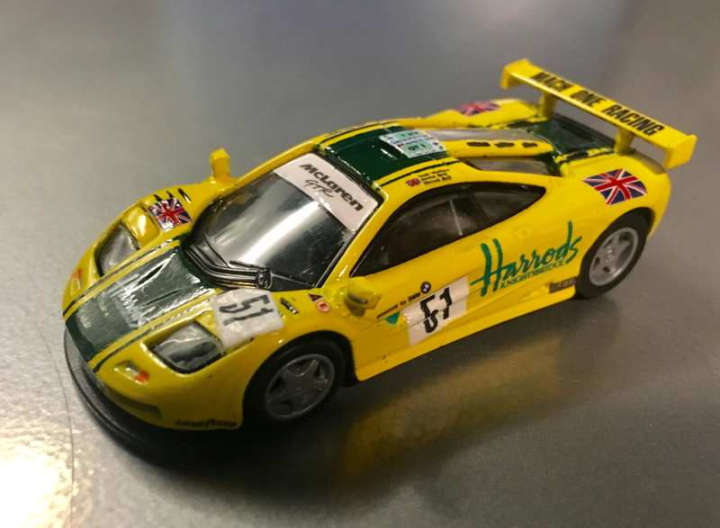 F1 GTR #06R in 1995 Le Mans livery.